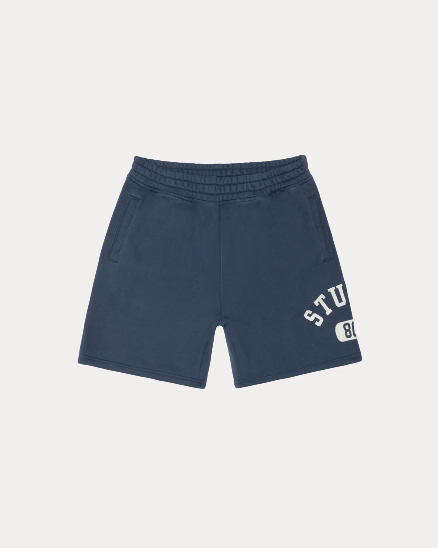 112341_NAVY_1 VARSITY FLEECE SHORT - Image 1