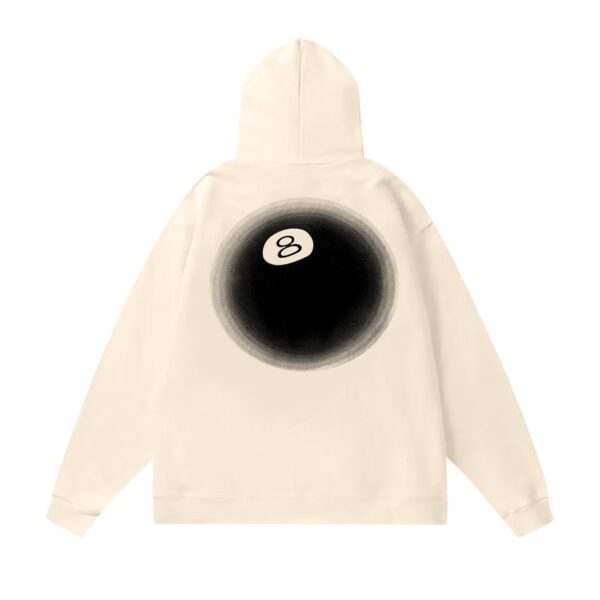 8-BALL-FADE-KHAKI-HOODIE 8 BALL FADE KHAKI HOODIE - Image 1