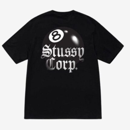 8 Ball Corp T Shirt Schwarz