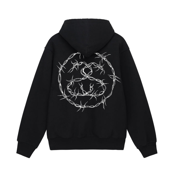 BARB-BLACK-HOODIE-1 BARB BLACK HOODIE - Image 2