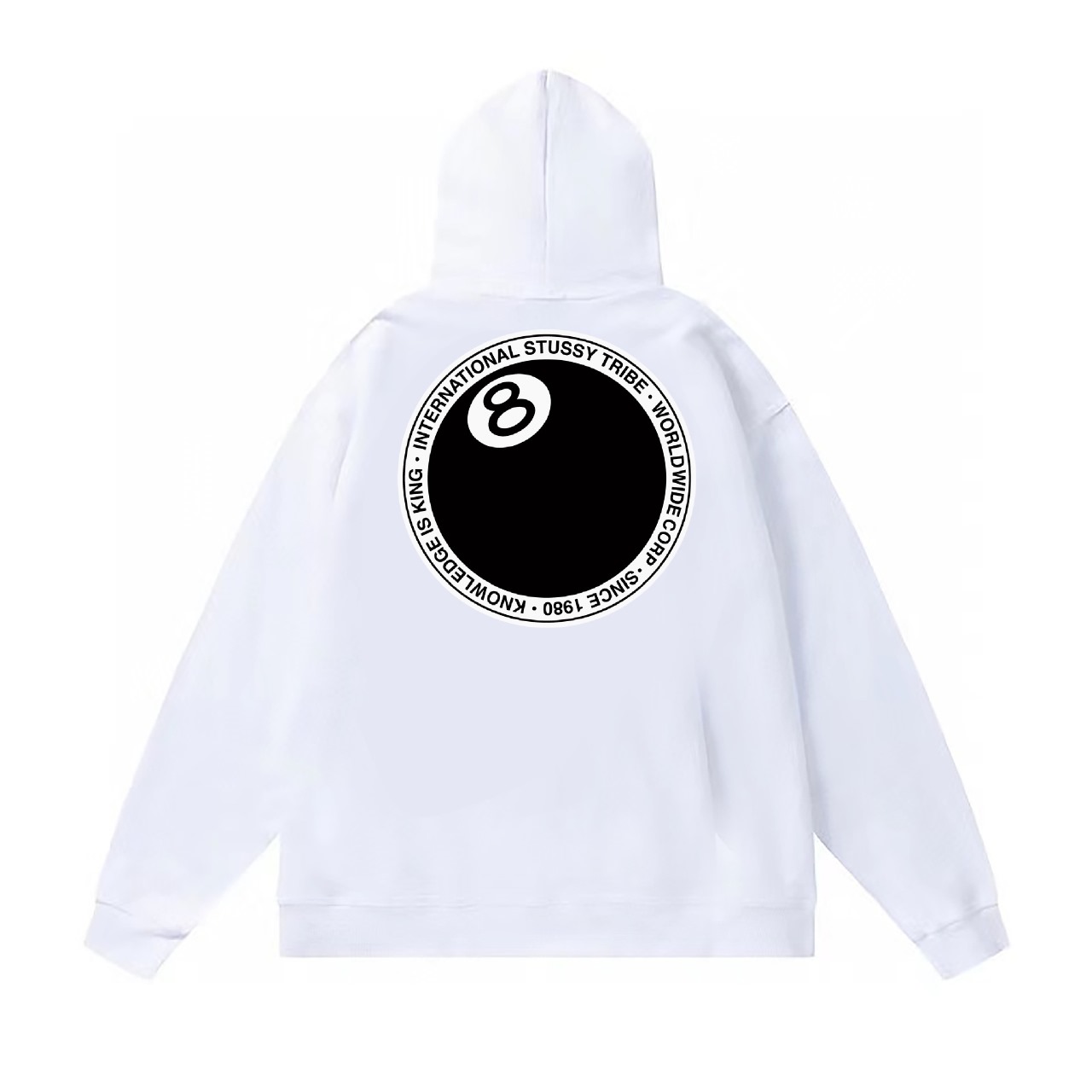 INTERNATIONAL-STUSSY-TRIBE-WHITE INTERNATIONAL STUSSY TRIBE WHITE - Image 1