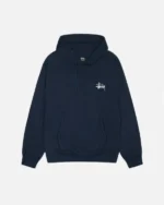 NAVY STUSSY HOODIE