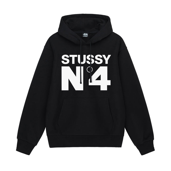 NO.4-HOODIE-BLACK-1 NO.4 HOODIE-BLACK - Image 1