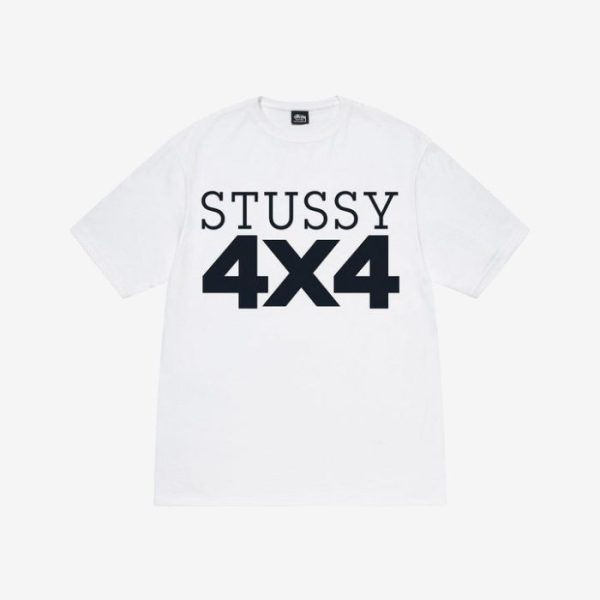 Stussy-4X4-T-Shirt-Weis-1-600x600-1 Stussy 4×4 T Weiß Shirt - Image 1