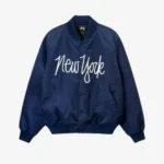 Stussy Ny Chapter Satin College jacket