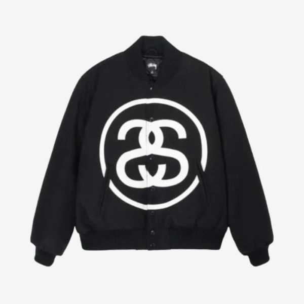 Stussy-SS-Link-Varsity-Jacket-600x600-1 Stussy Ss Link Varsity Jacket - Image 1