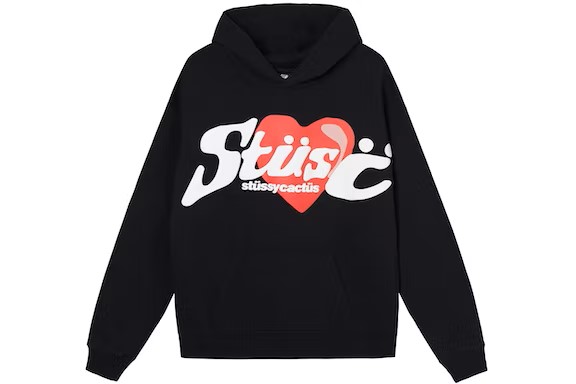 Stussy-x-CPFM-Heart-Hoodie Stussy x CPFM Heart Hoodie - Image 1