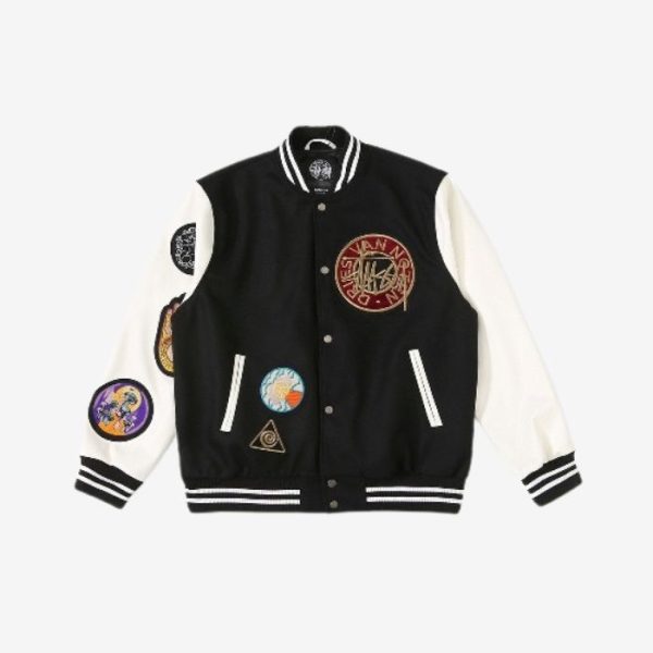 Stussy-x-Dries-Van-Noten-College-Jacke-7-600x600-1 Stussy X Dries Van Noten College Jacket - Image 1