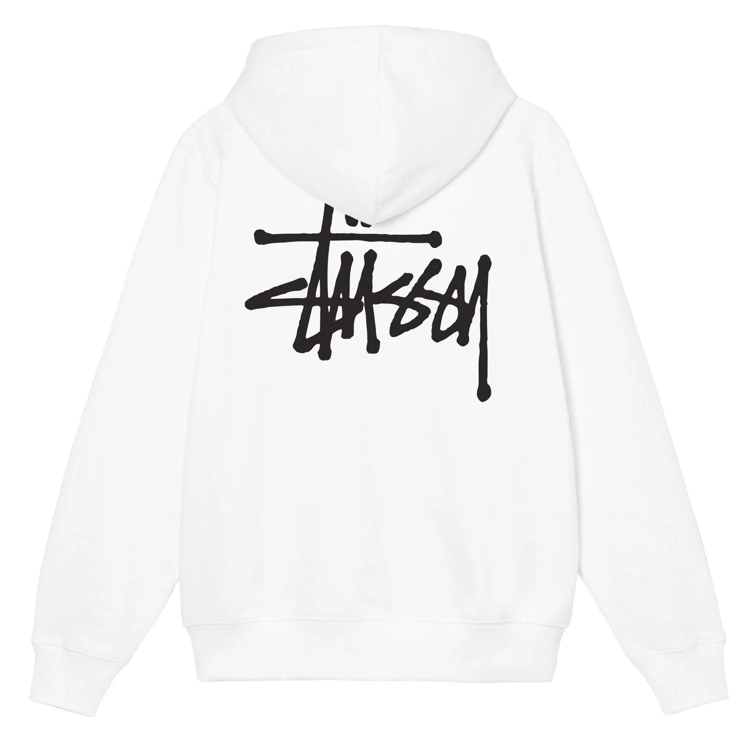 mm BASIC STUSSY HOODIE – White - Image 1