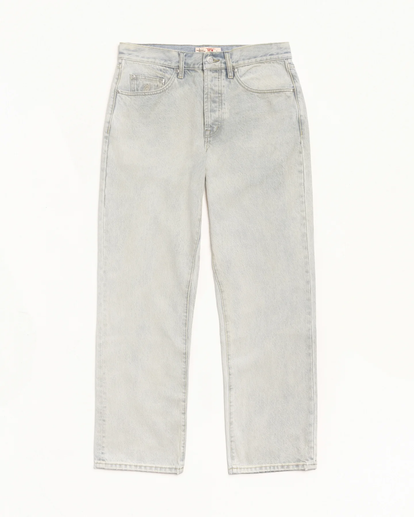 116731_LWCO_1_6d680c69-70da-4ae2-b27d-a642a02ab3ec NEW STUSSY CLASSIC JEAN PIGMENT COATED DENIM - Image 1