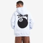 8 Ball Hoodie White - Image 2