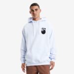8 Ball Hoodie White