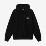 Basic Hoodie Stüssy In Schwarz