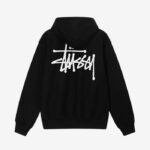 Basic Hoodie Stüssy In Schwarz - Image 2