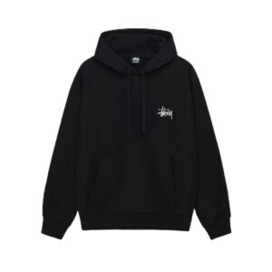 Stüssy Basic Stüssy Hoodie in Schwarz