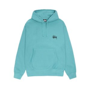 Stüssy Basic Stüssy Zip Hoodie in Ozean