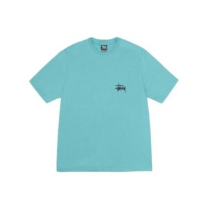 Stussy Basic T-Shirt in Ozeanblau